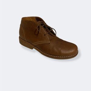 Vintage 90’s Roots Tribe Leather Desert Boot In Natural | Size 9